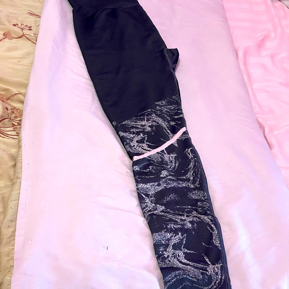 Fabletics Opened Heel Tights Small (Women) New without Tags